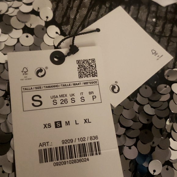 ZARA SEQUIN CROPPED TOP. Bloggers favorite - Picture 15 of 15